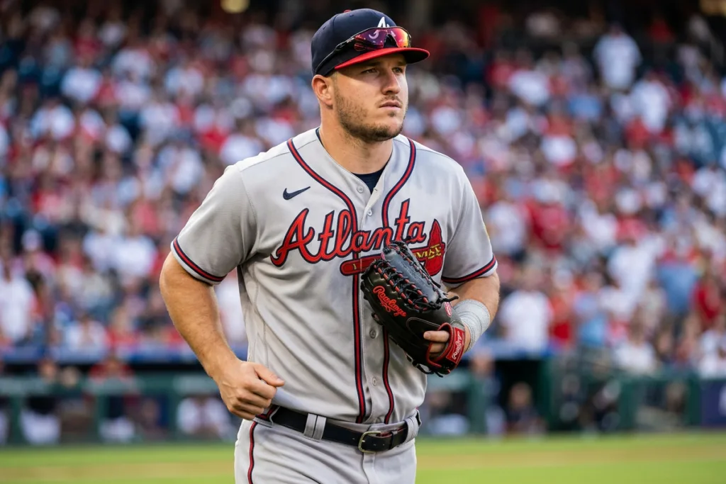 mike trout trade, atlanta braves