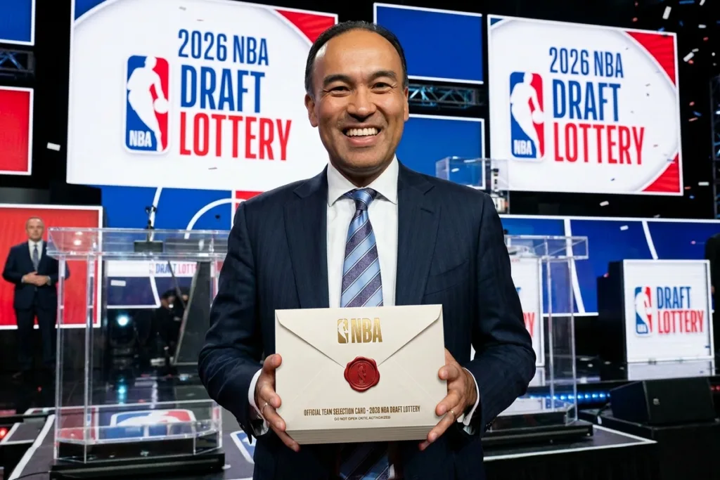 nba draft lottery, mark tatum, 2026