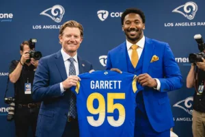 Rams Les Snead, Myles Garrett