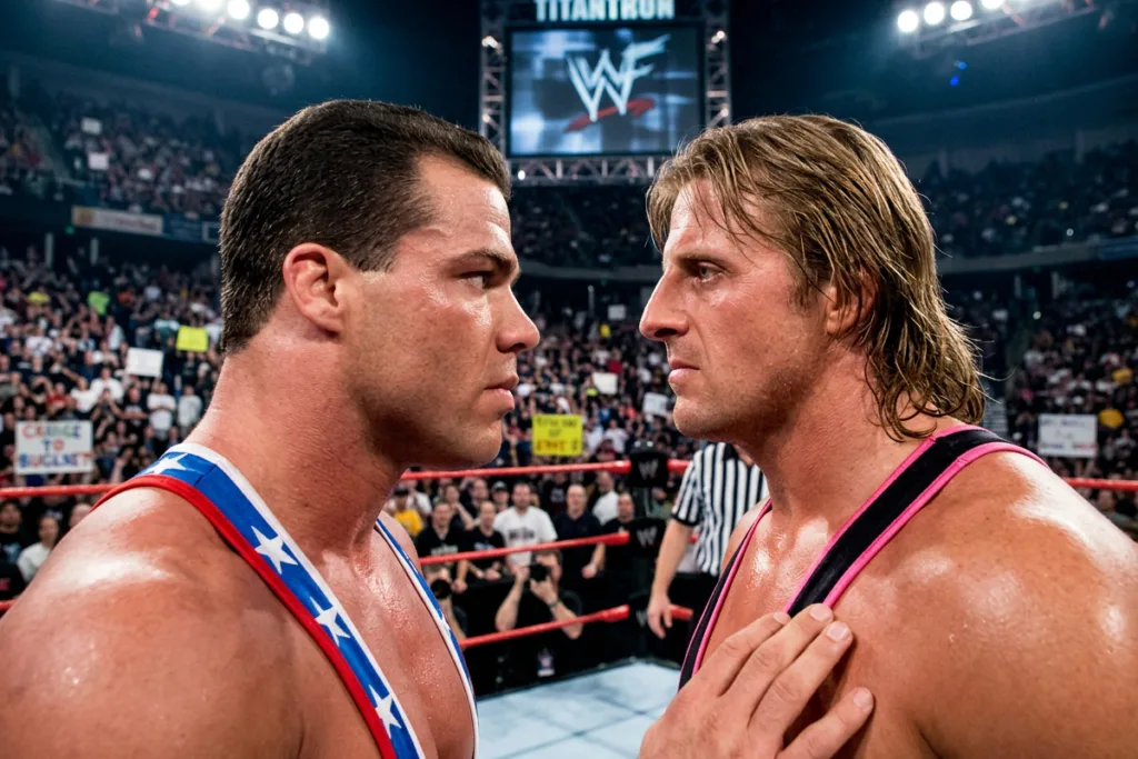 WWE lost media, Kurt Angle, Owen Hart