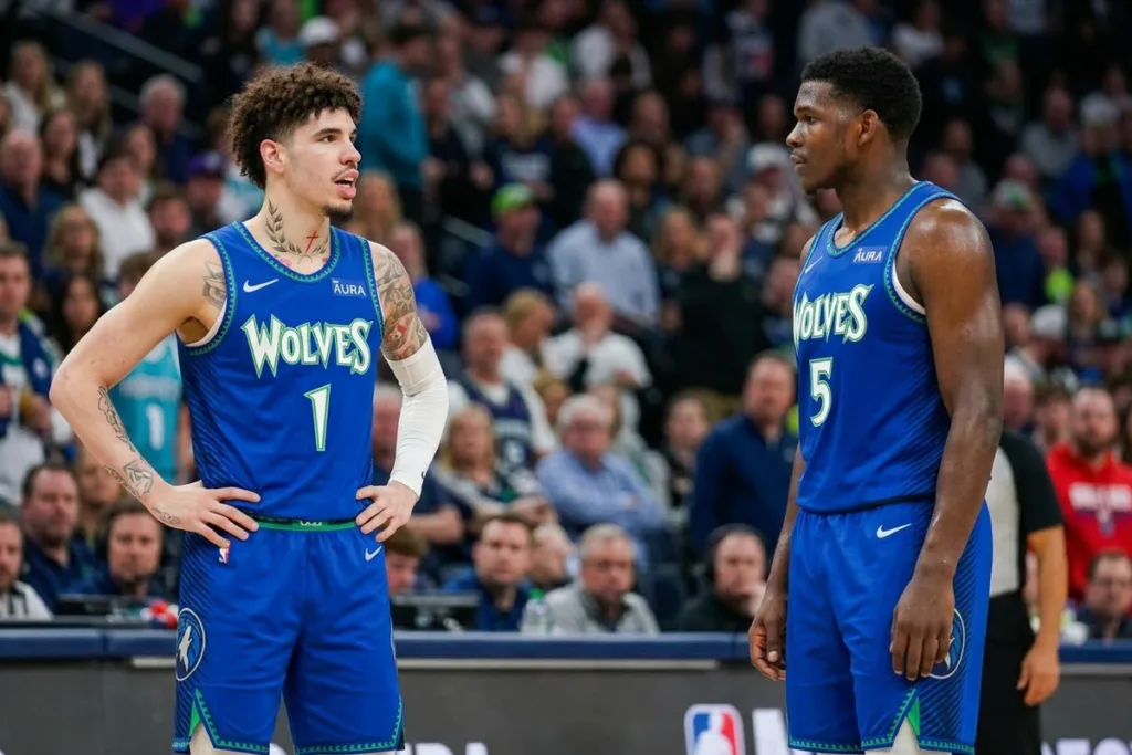 Timberwolves, Lamelo Ball, Anthony Edwards