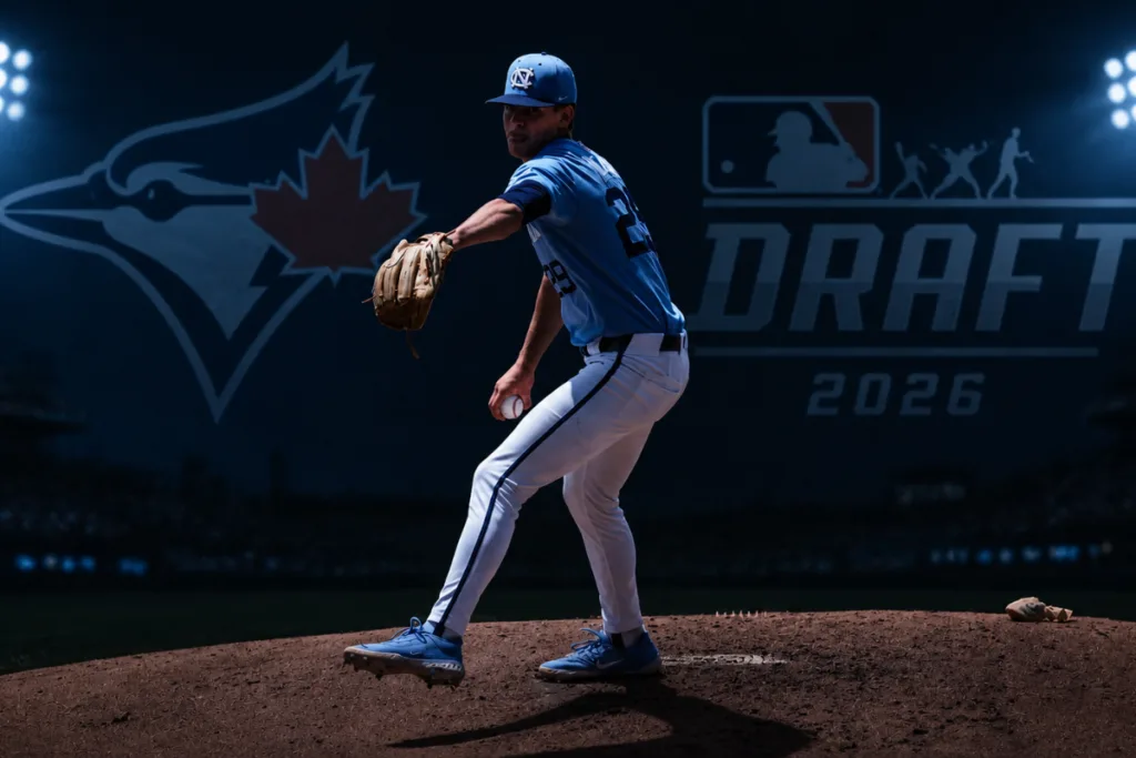 MLB draft prospect Jason DeCaro could go late in round one, or early in round two, to the Blue Jays, or Dodgers