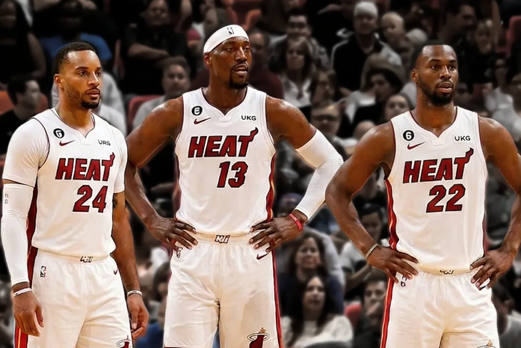 Giannis Antetokounmpo Heat, Bam Adebayo, Norman Powell, Andrew Wiggins