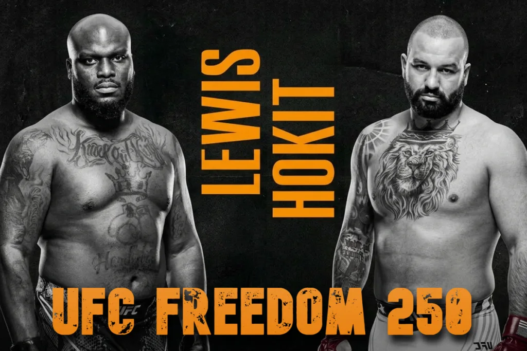 ufc freedom 250, derrick lewis, josh hokit
