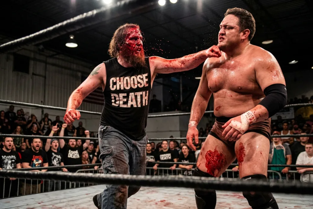 Dark side of the ring, season 7, necro butcher, somoa joe