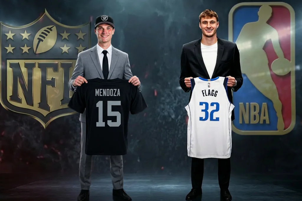 MLB Draft riules, nba, nfl, mendoza, flagg