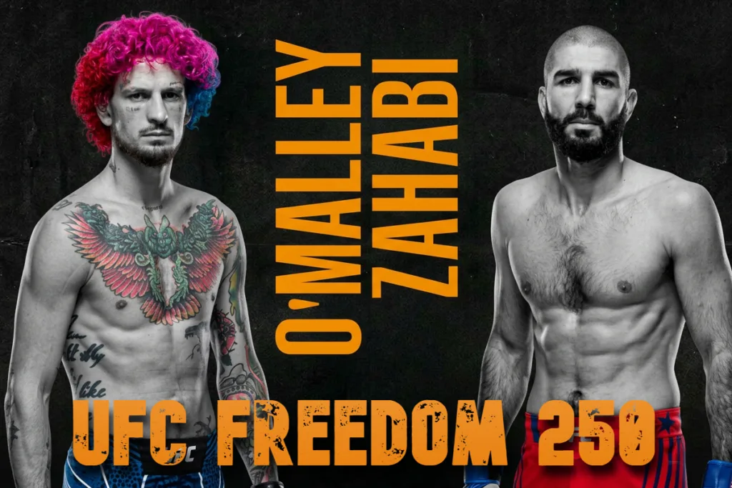 ufc freedom 250, sean o'malley, aiemann zahabi