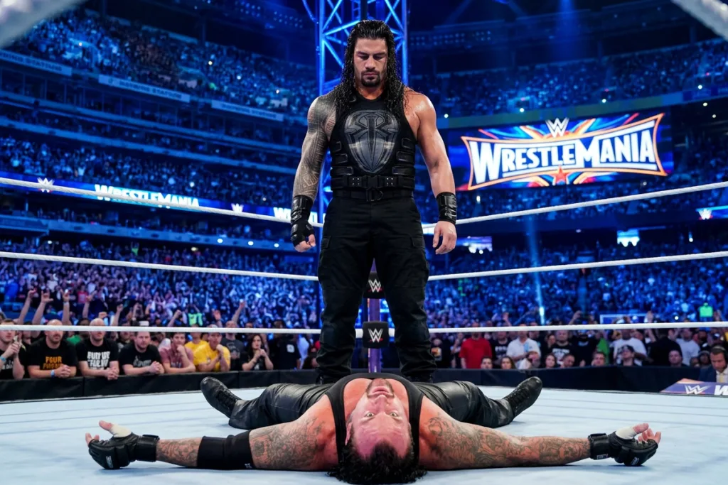 Wrestlemania 33, the undertaker, roman reigns