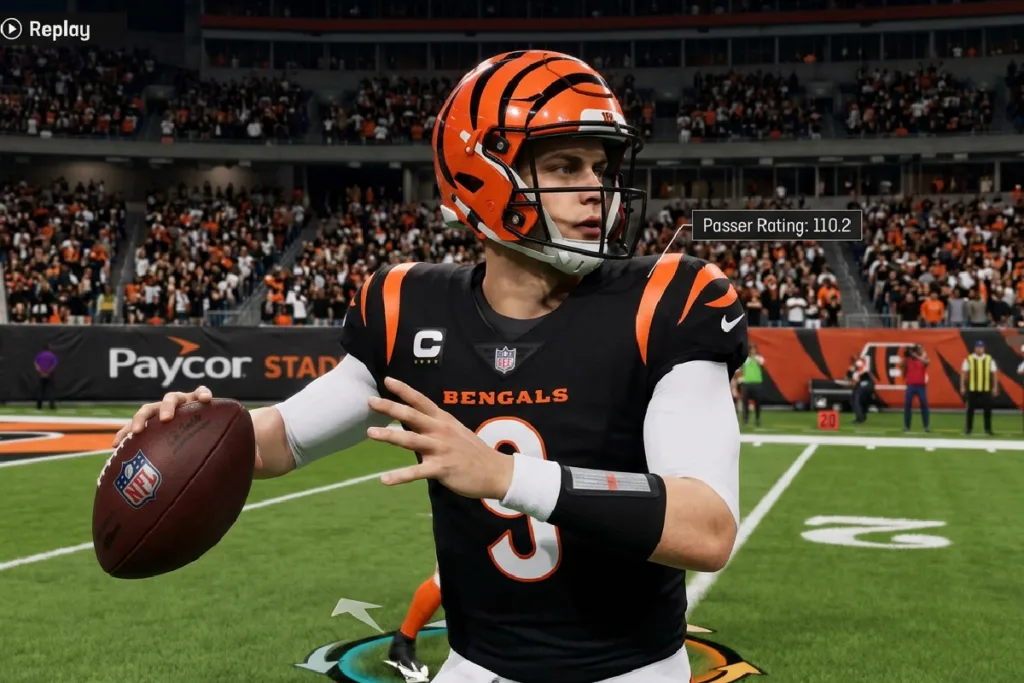 Madden 27 ratings, Joe Burrow, Bengals