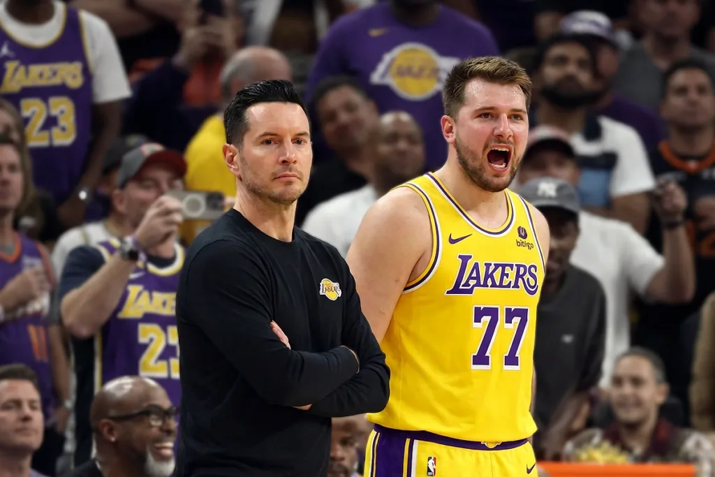 LeBron James Lakers, Luka Doncic, JJ Redick