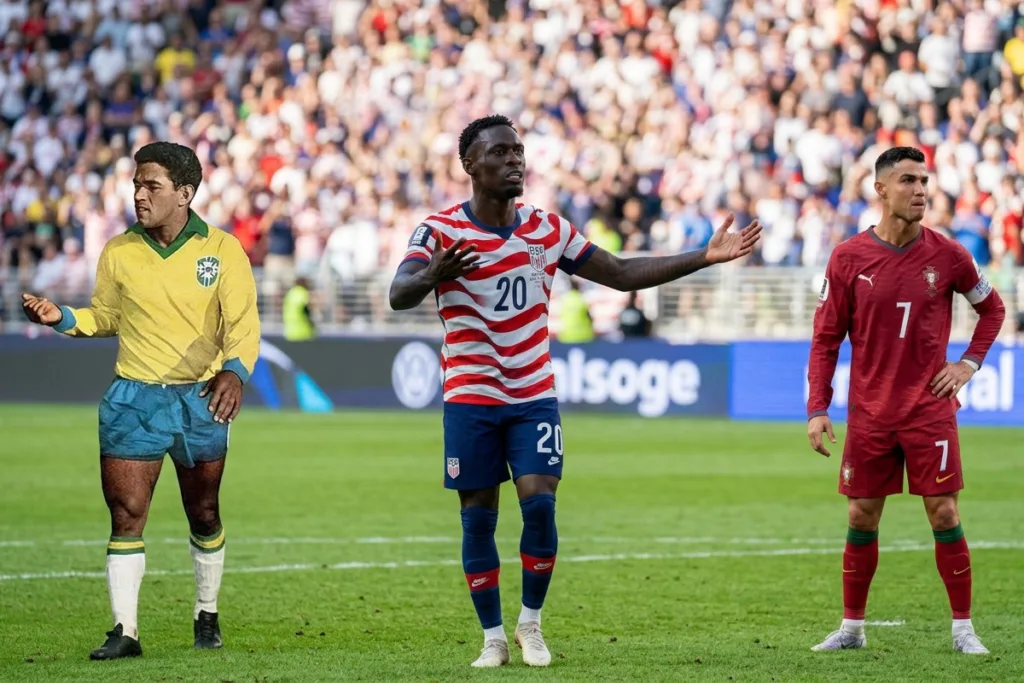 Balogun, Garrincha, and Ronaldo are all examples of FIFA bending its own rules for the World Cup.