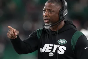 New York Jets Coach Aaron Glenn is poised to lead the team to an improved season in 2026
