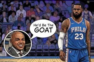 Charles Barkley LeBron James, GOAT, Anubis Sports