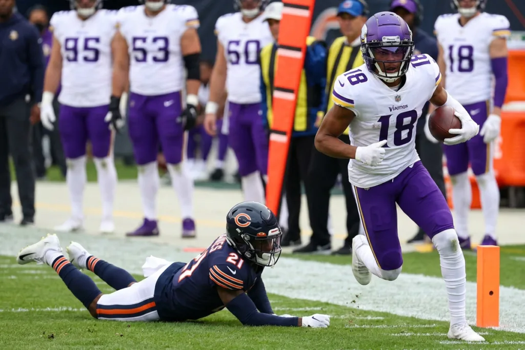 fantasy football, nfl, justin jefferson, anubis sports