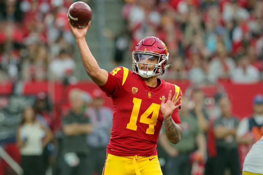 college football tiop 10, jayden maiava, usc