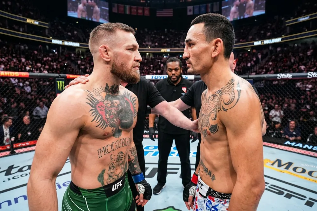 The rematch between McGregor and Holloway makes for a memorable UFC 329 main event.