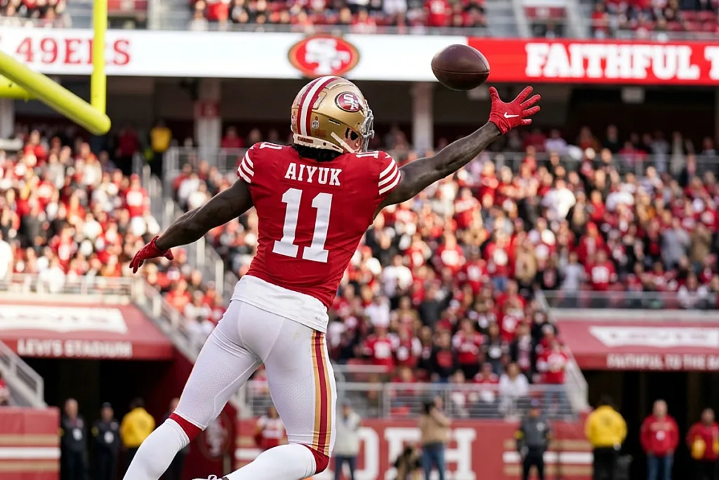 Stefon Diggs, Brandon Aiyuk, San Francisco 49ers, Anubis Sports