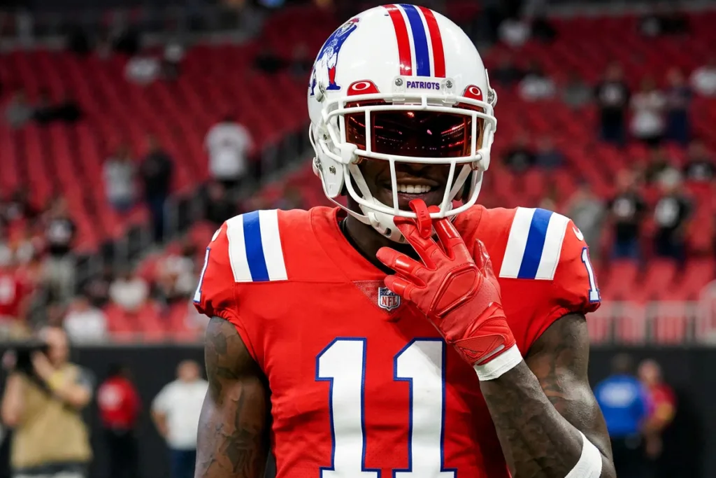 fantasy football, nfl, patriots, aj brown, anubis sports