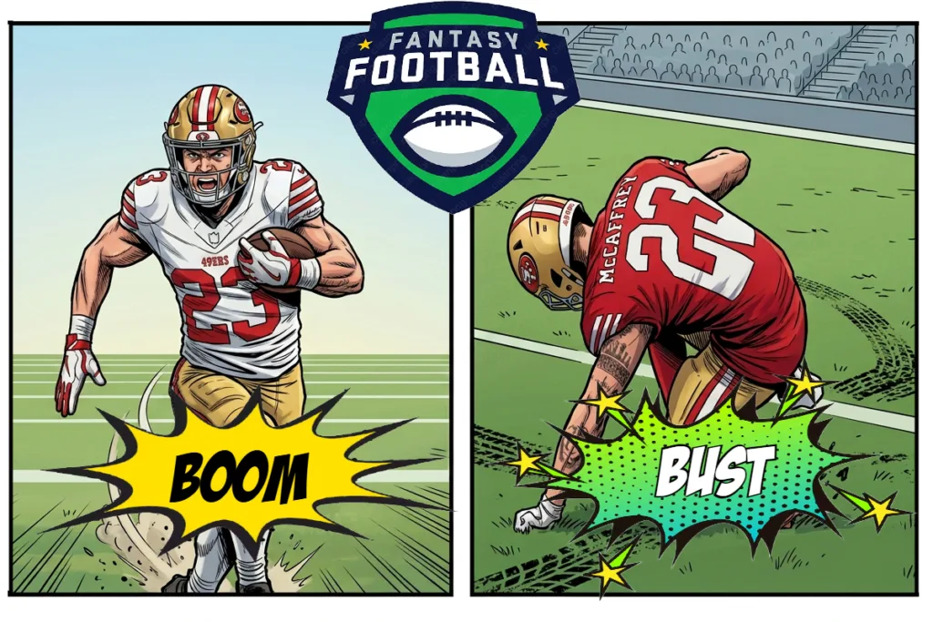 fantasy football, boom or bust, anubis sports