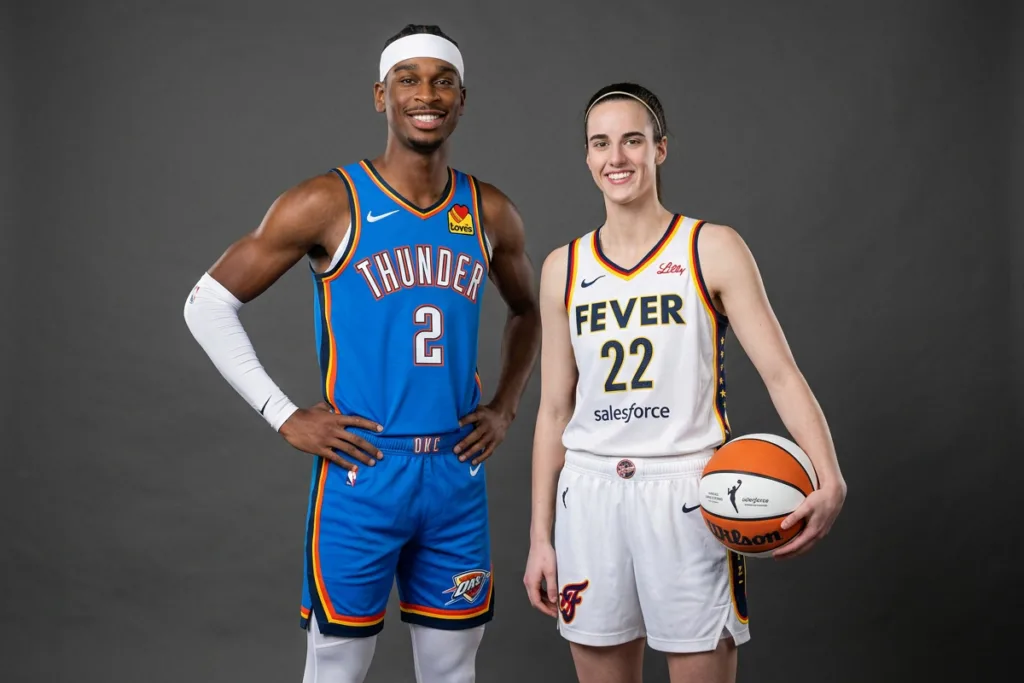 shai gilgeous-alexander, caitlin clark