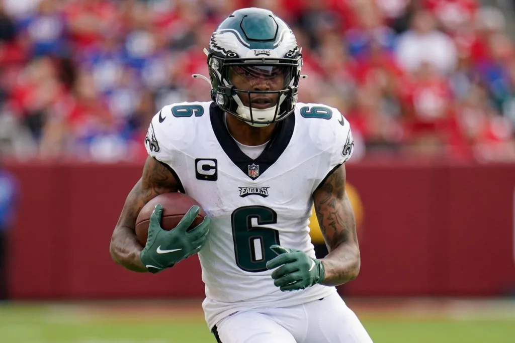 stefon diggs, philadelphia eagles, devonta smith, anubis sports