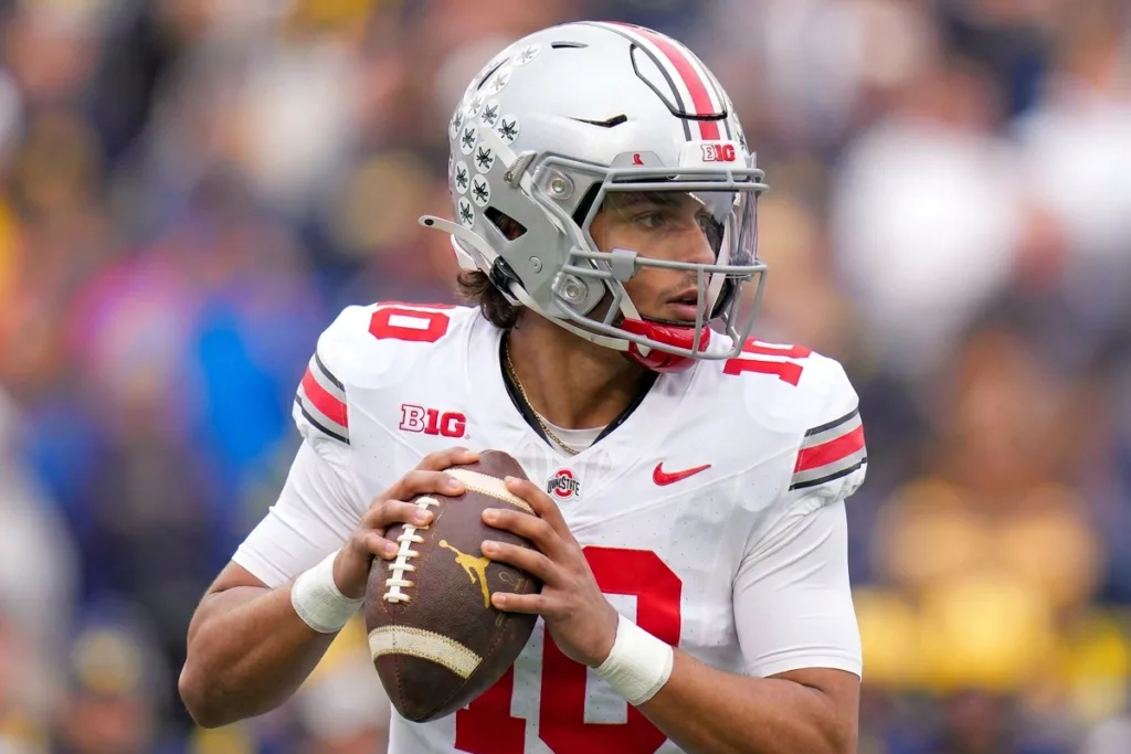 college football quarterback, julian sayin, ohio state