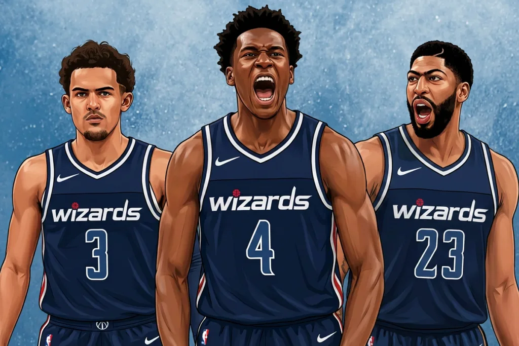 washinton wizards trae young, lob city