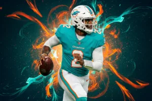 Miami Dolphins Malik Willis, Anubis Sports