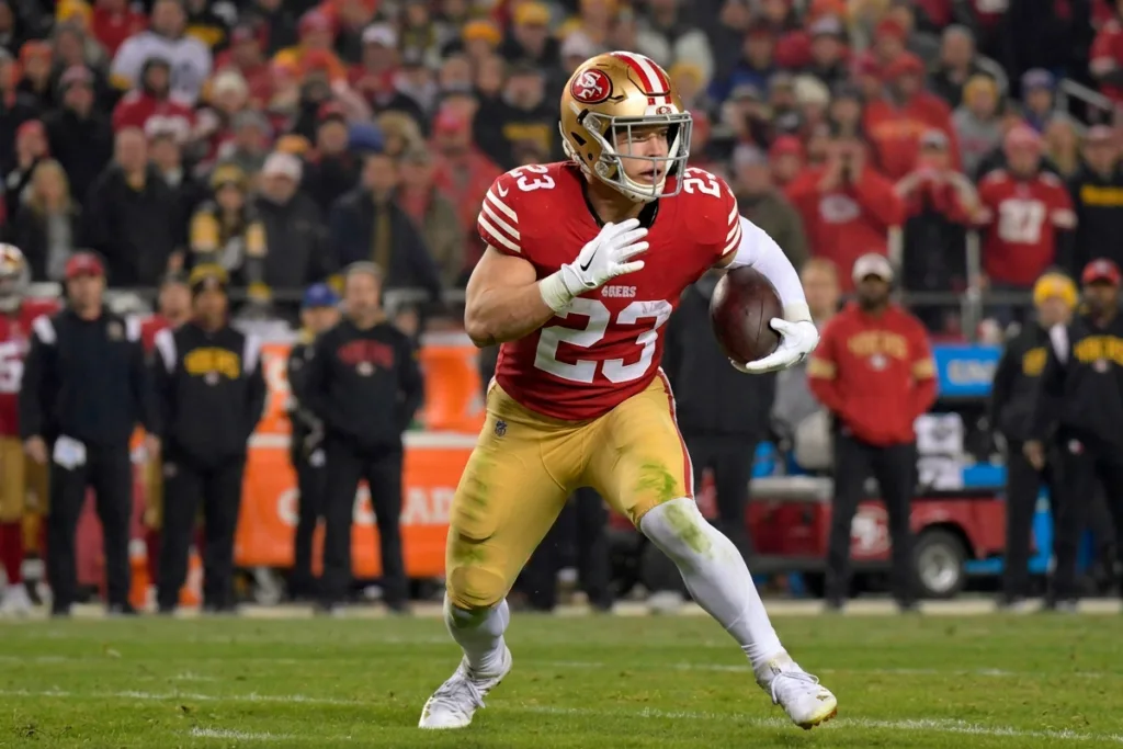 fantasy football, boom or bust, 49ers, Christian mccaffrey