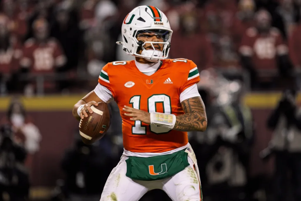 top 10 college football, miami, darrian mensah