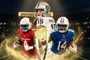 NFL Offensive Rookie of the Year, Fernando Mendoza, Carnell Tate, Jeremiyah Love, anubis Sports