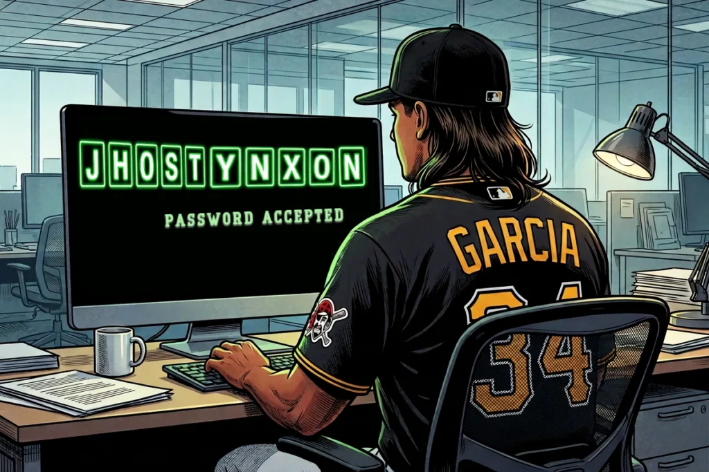 Jhostynxon García, pirates, password, toon, anubis sports