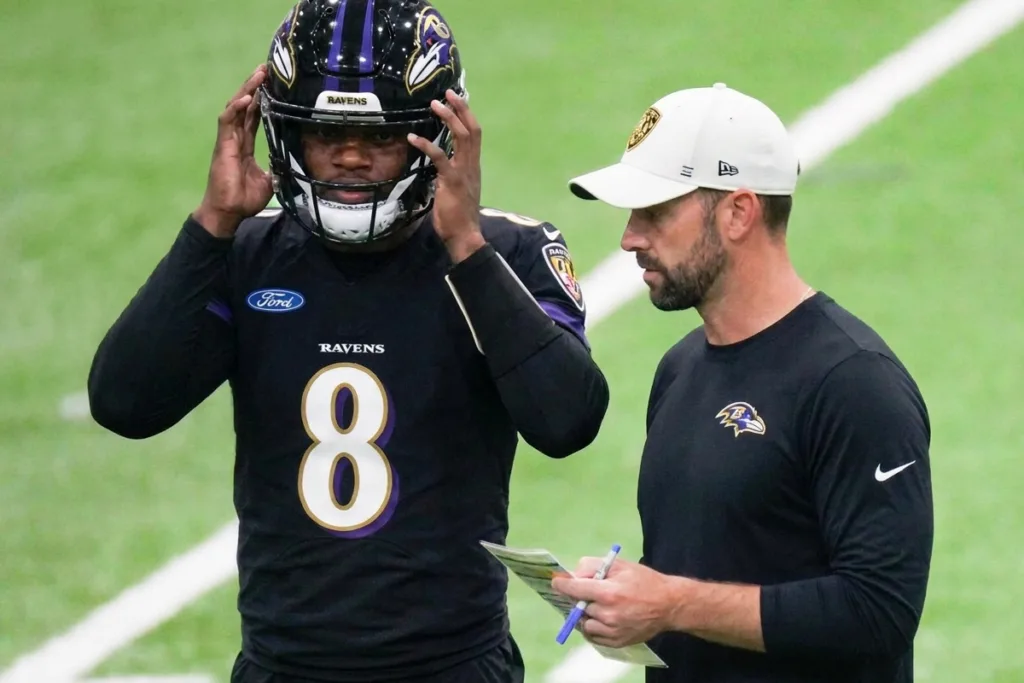 2026 Baltimore Ravens, Declan Doyle, Lamar Jackson