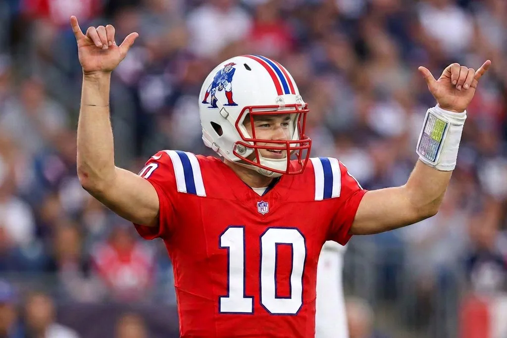 quarterback extension, drake maye, new england patriots