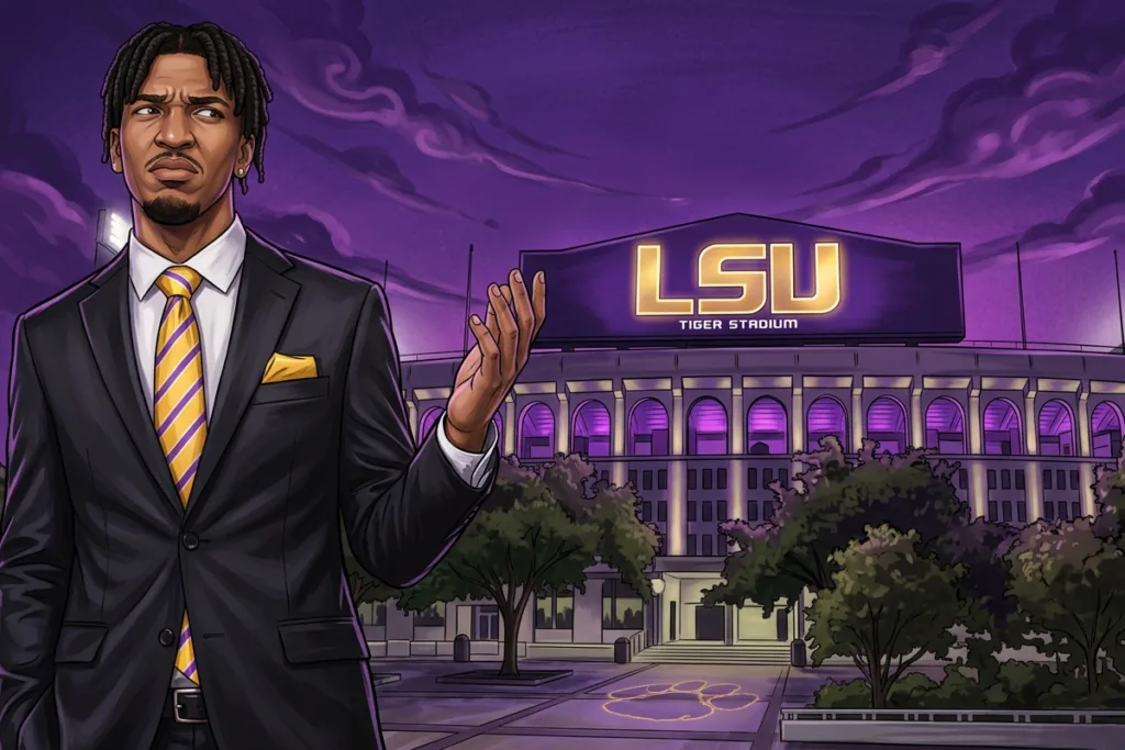 Jayden Daniels LSU, Anubis Sports