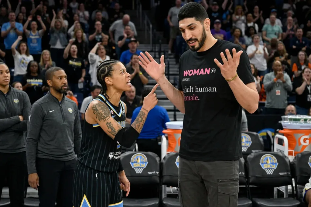 Enes Kanter Freedom, Natasha Cloud, WNBA