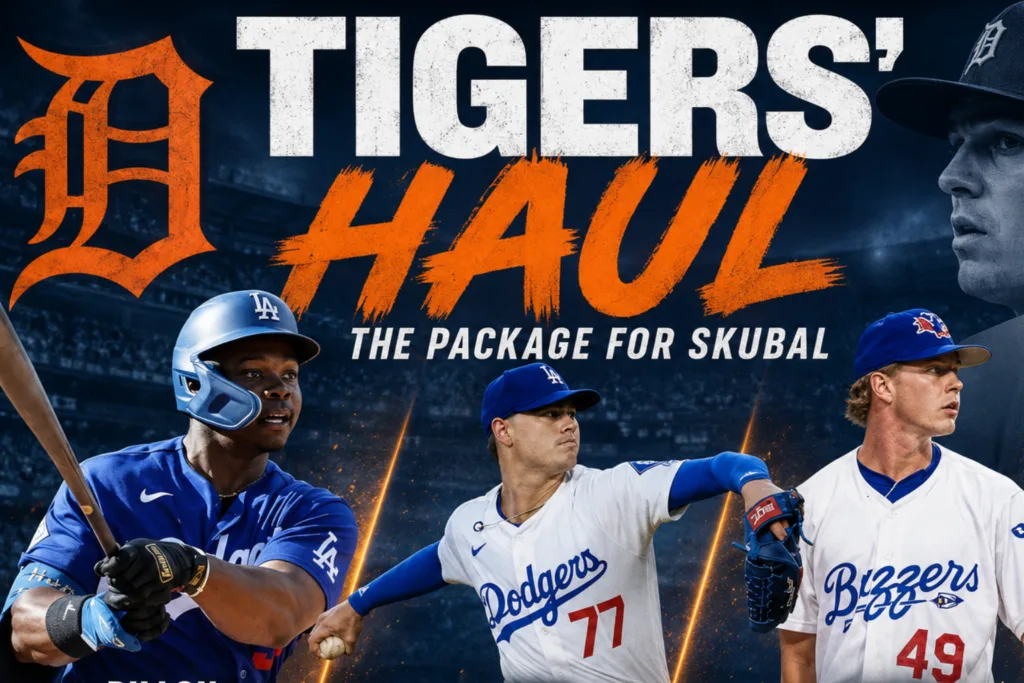 Tigers get a substantial return in trade deadline deal with the Dodgers for Tarik Skubal