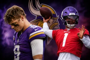 Vikings JJ McCarthy is looking to start the season as Kyler Murray's backup
