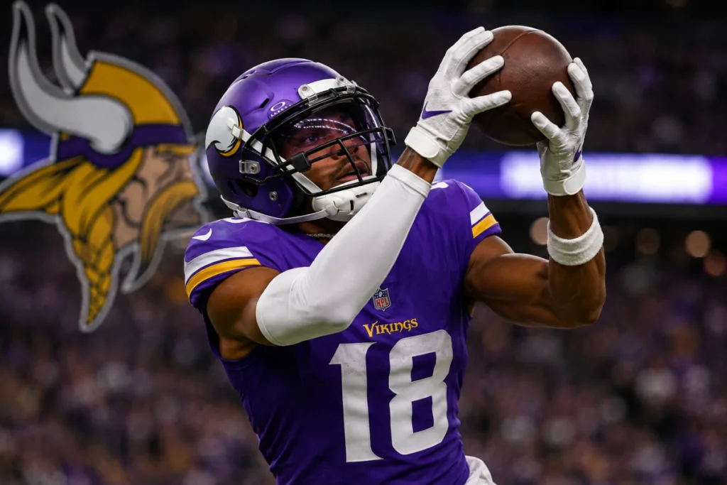 Vikings receiver Justin Jefferson