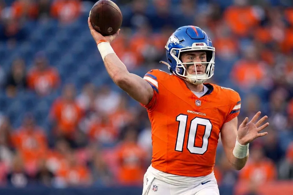 quarterback extension, bo nix, denver broncos