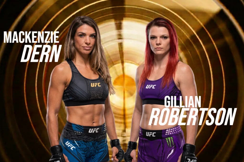 ufc 330, mackenzie dern, gillian robertson