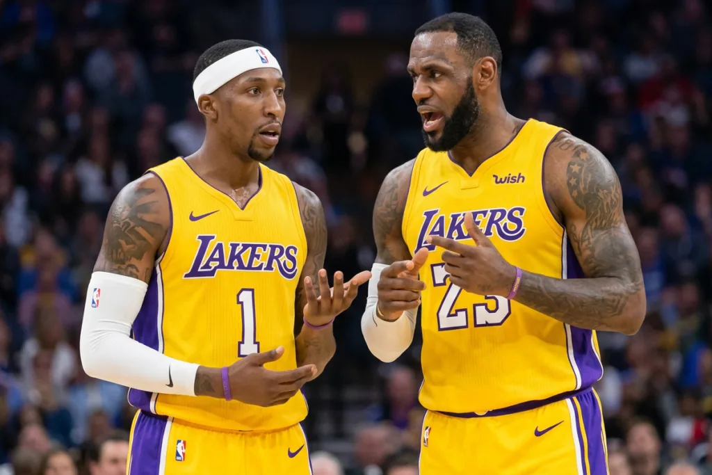 LeBron James 76ers, Kentavious Caldwell-Pope, Lakers, KCP, LBJ