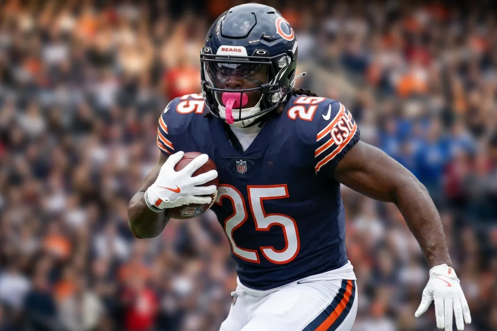 fantasy football draft, kyle monangai, bears