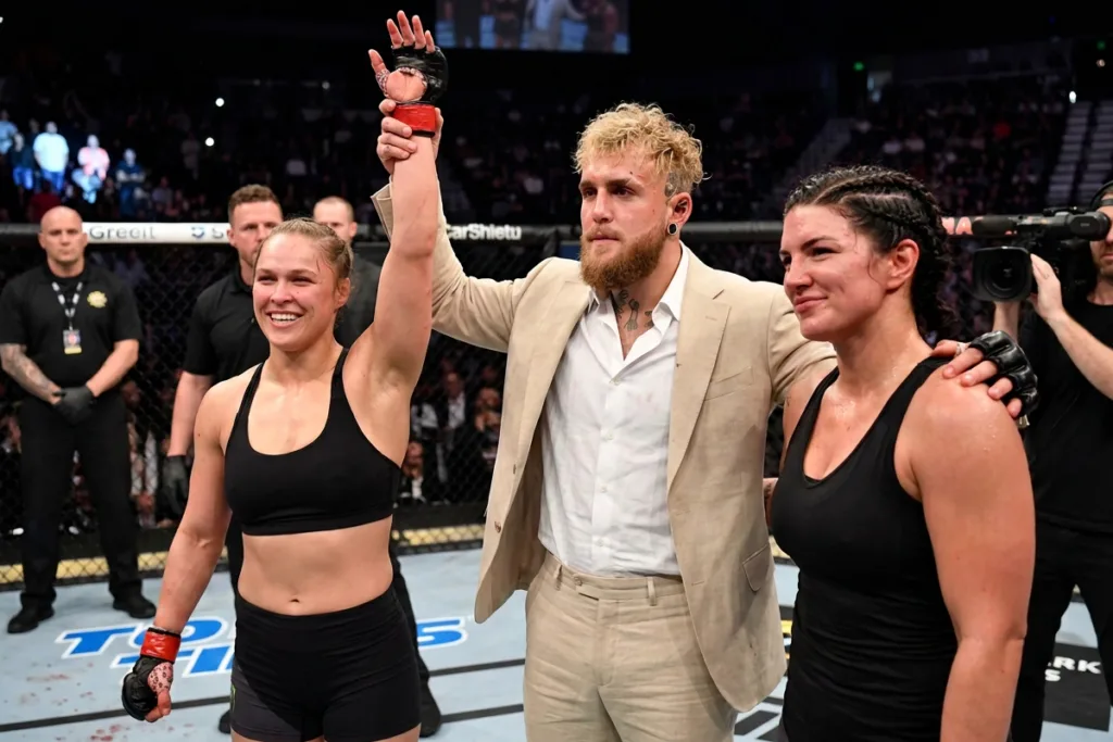 MVP/PFL merger, ufc, ronda rousey, gina carano, jake paul