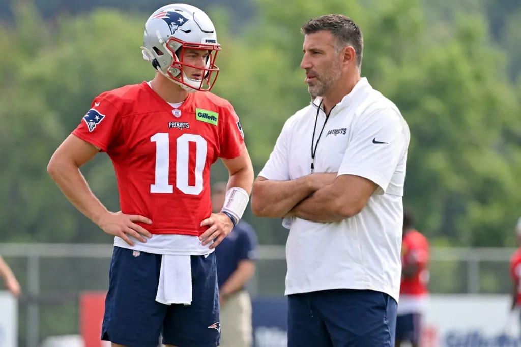 2026 new england patriots, drake maye, mike vrabel, anubis sports