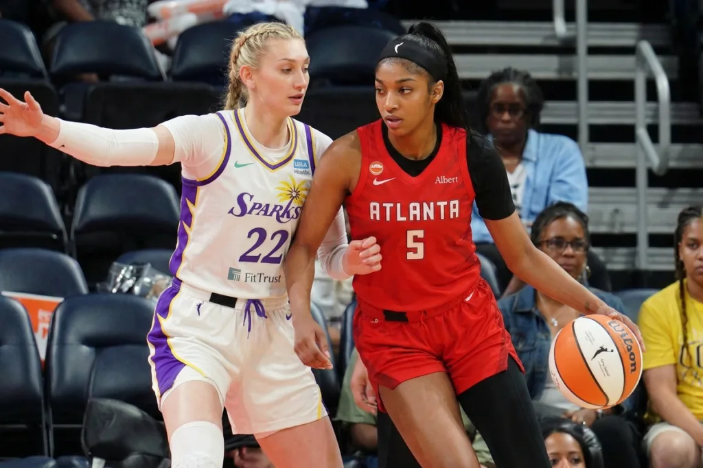 Angel Reese, Atlanta Dream, Cameron Brink, Sparks, WNBA