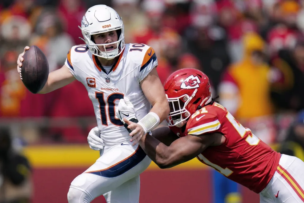 Denver Broncos, R Mason Thomas, Chiefs, Bo Nix