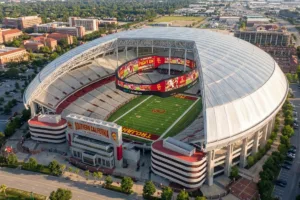 fixed-dome stadium, usc