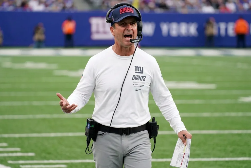 New York Giants, John Harbaugh