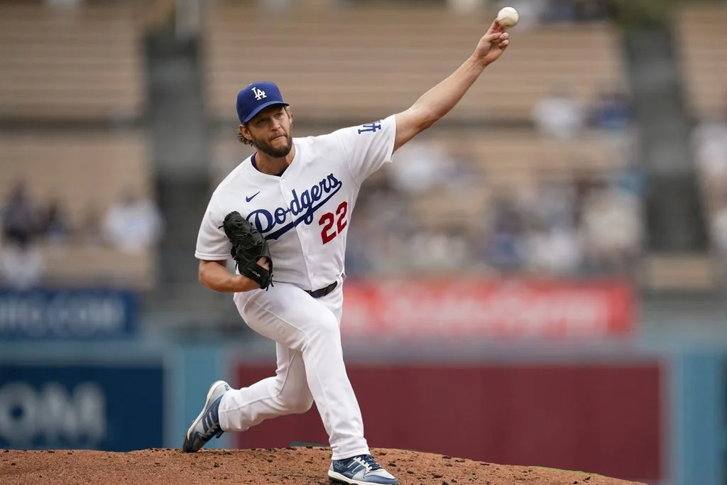 Clayton Kershaw, Dodgers, top 25 starting pitchers
